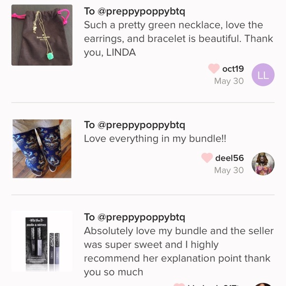 LOVE MY BUYERS!! Thanks for the LOVE NOTES!!💗 - Picture 2 of 12